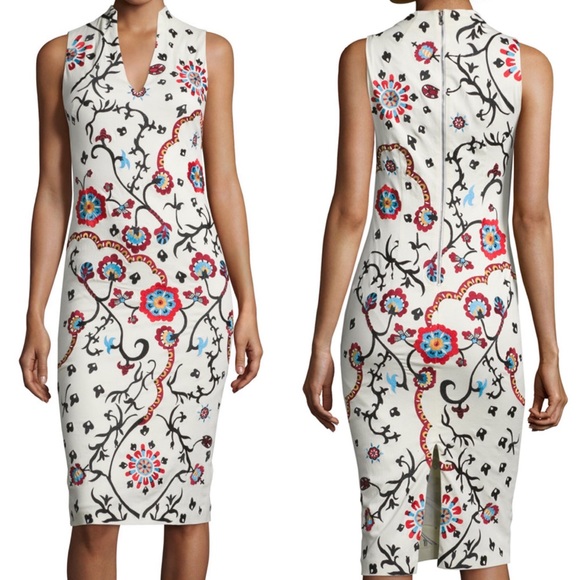 Alice + Olivia Dresses & Skirts - Alice + Olivia jacki embroidered sheath dress